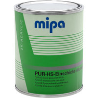 Mipa PUR HS Hopea vannemaali RAL 9006 1L