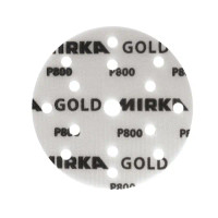 Mirka Gold Soft Ø 150 tarra 15 R, Pehmeä vaahtomuovitaustainen.