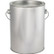 Metallinen peltiastia 10L & 20L + kansi, kiristyspanta ja sokka 