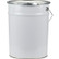 Metallinen peltiastia 10L & 20L + kansi, kiristyspanta ja sokka 