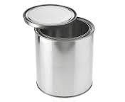 Metal peltipurkki kannella 0,5L