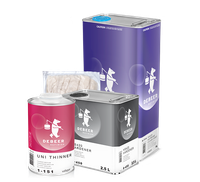 Debeer Supreme 8-714 kirkaslakka paketti 5L+ 2,5L kovete+1L ohenne