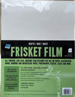 GRAFIX® Frisket Airbrush maskikalvo Matta 30,5 × 22,9 cm – 12 arkkia