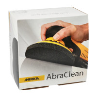 Mirka AbraClean Ø 150 mm x 25 mm. Pölytön viimeistely ennen maalausta
