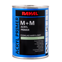 Ranal Acrylic Filler M+M märkää-märälle pohjamaali 1L+ kovete 0,34L