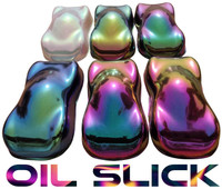 StardustColors Oil Slick 30ml. Levitetään pyörivin kiillotusliikkein.