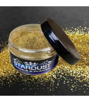 Stardust vaalea kulta flake 0,2mm. Isompi 60g purkki